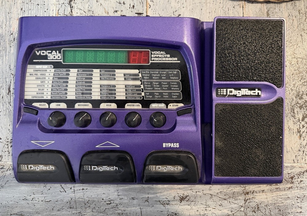 DigiTech Vocal 300 Multi Effects Processor Voice Changer Good GP