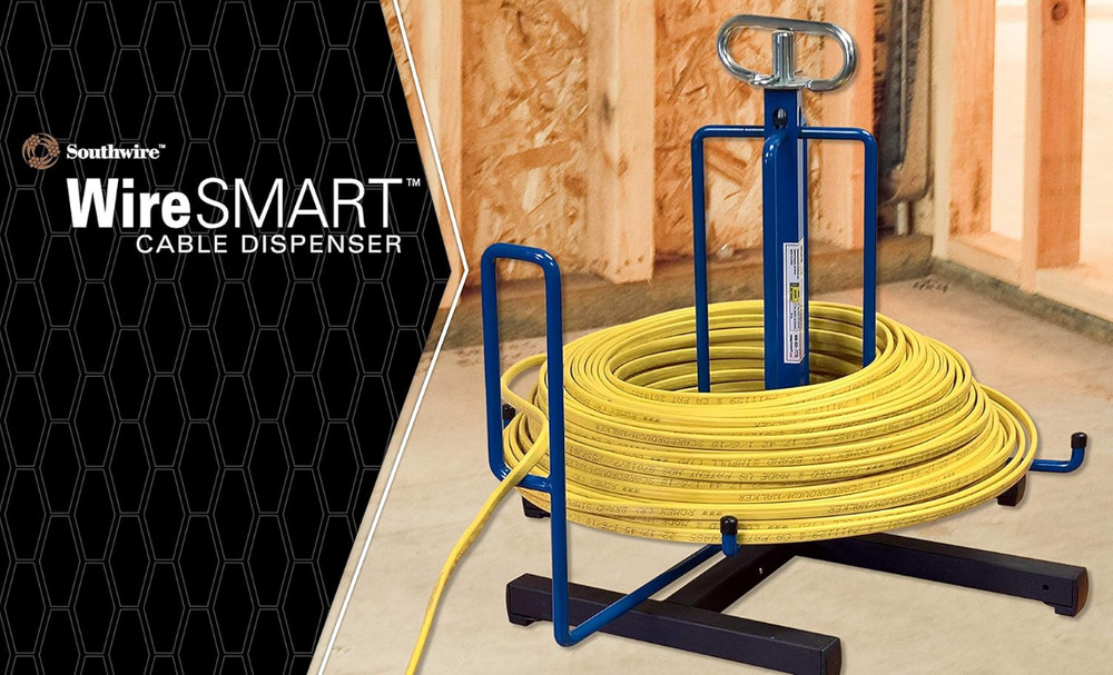 MH8110 Wire Smart Cable Dispenser, Floor or Stud Mounted