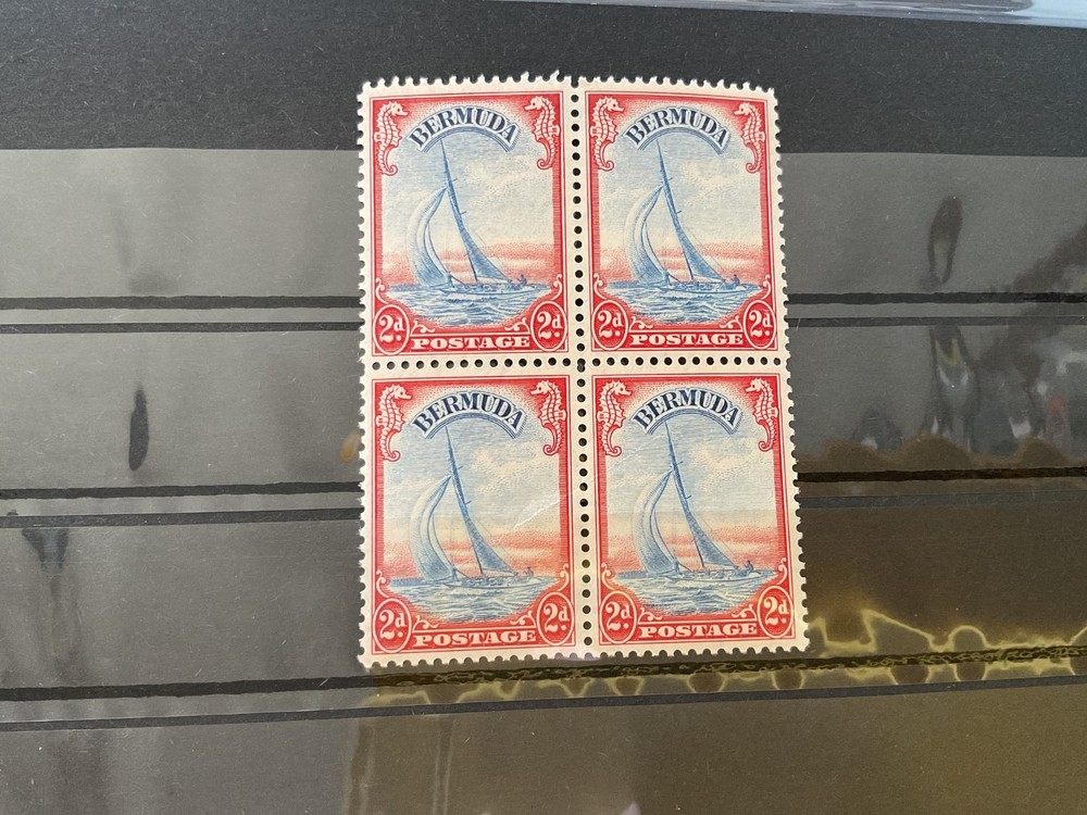 Bermuda  mint never hinged block stamps   B3483