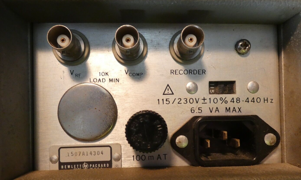 Used Hewlitt Packard 432A Power Meter with Power Cord