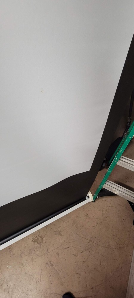 PANOVIEW Projection Screen Pull Down Manual White 91" Diagonal 87" Long