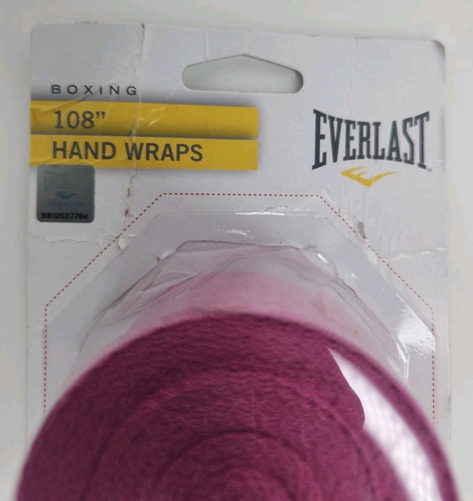 Everlast 108" Boxing Handwraps Pink