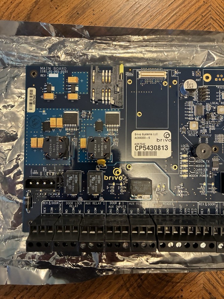 Brivo Systems ACS5000-S Control Panel