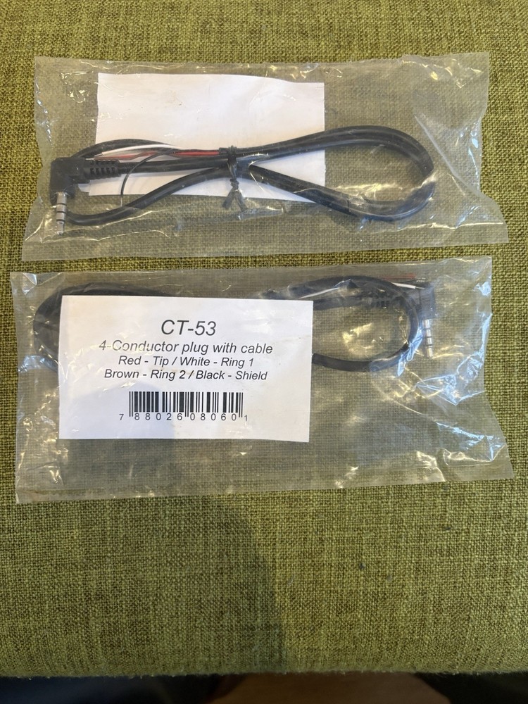 Yaesu CT-53R 4-Conductor with Cable