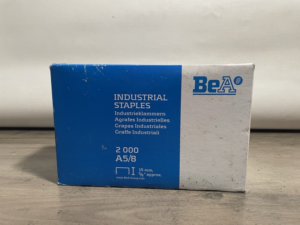 BeA A 5/8 15mm. Carton Closing Staples (2000)