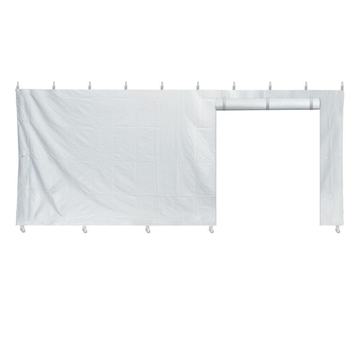 Commercial Frame Tent 20x30 White Canopy with Sidewalls