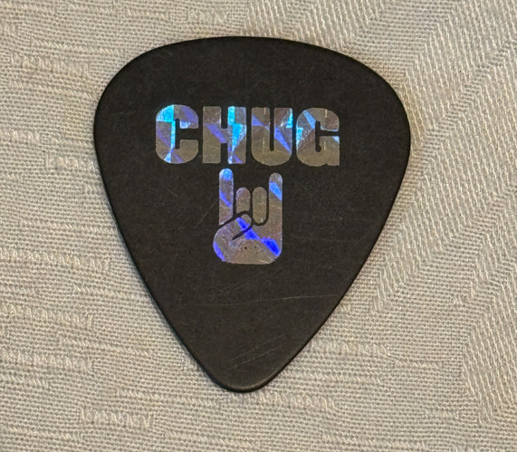AUGUST BURNS RED BAND ABR CHUG GUITAR PICK TOUR CONCERT STAGE PLECTRUM RARE!