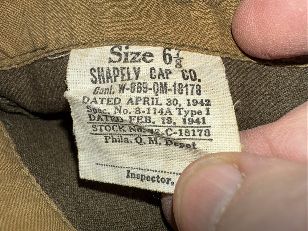 U.S. Army WW2 Wool Hats