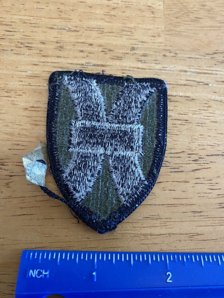 US Army 21st Sustainment Command Subdued Patch INV5718
