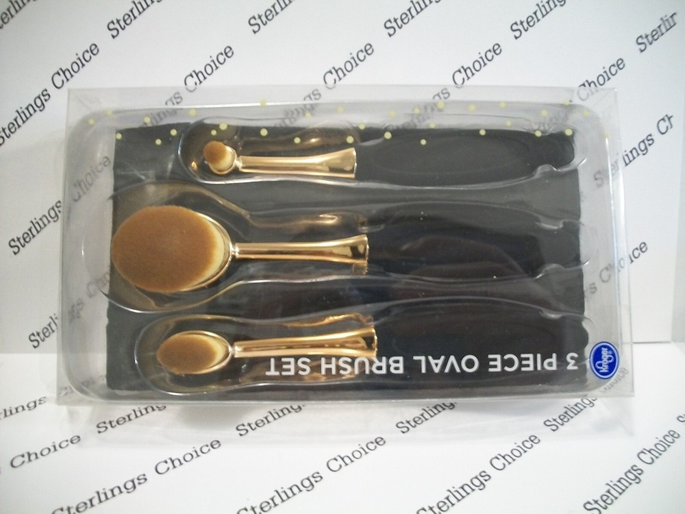 Kroger 3 Piece Oval Brush Set #30771