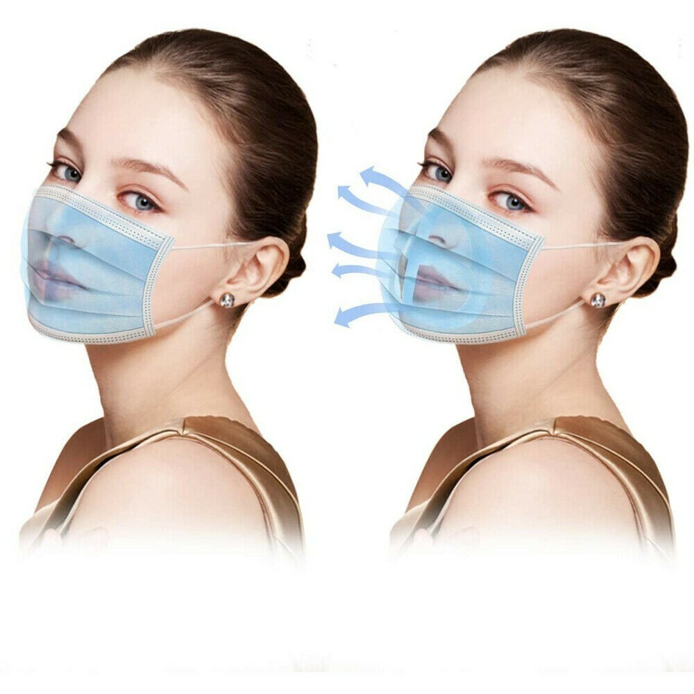 8 PCS 3D Face Mask Bracket & 4 Pcs Double Layer Black Reusable Face Mask