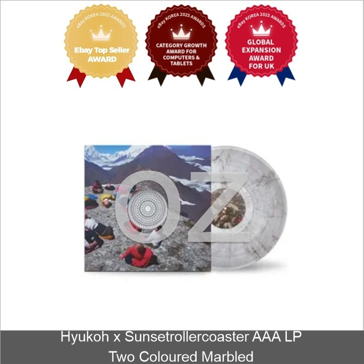 Hyukoh x Sunsetrollercoaster AAA LP Two Coloured Marbled / Unopened / Express