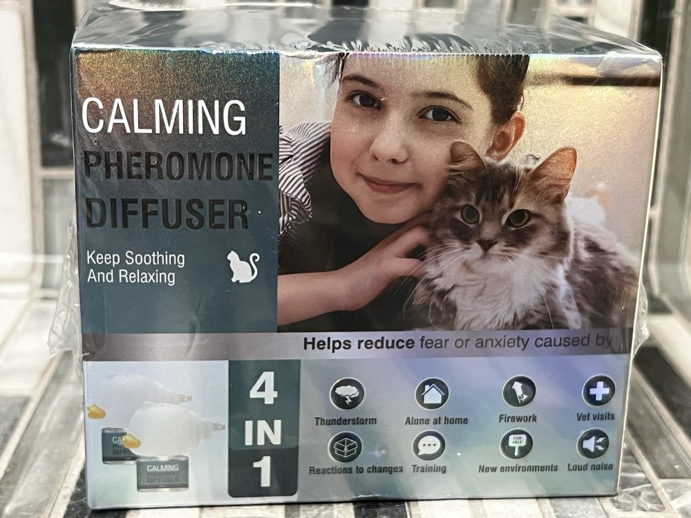 Cat Calming Diffuser 4 in 1 Cat Calming Pheromone Diffuser