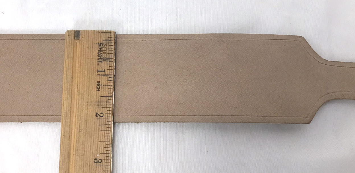 Natural Leather Cartridge Box Sling - Reenactment