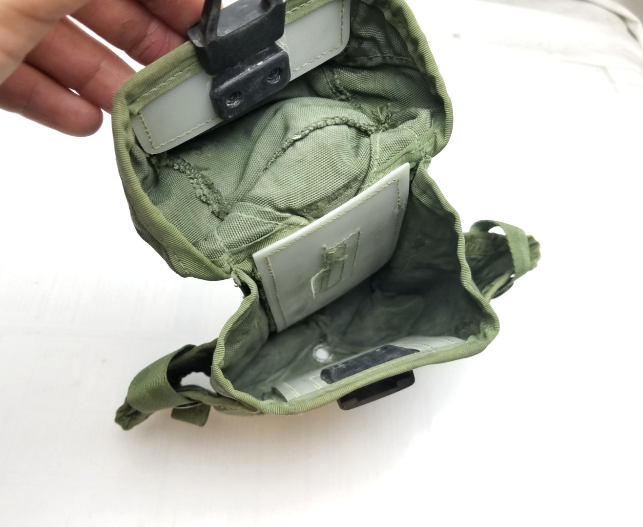 2 - US Military Alice Magazine Pouch LC1 Small Arms Ammo Case 30 LCI Mag Green