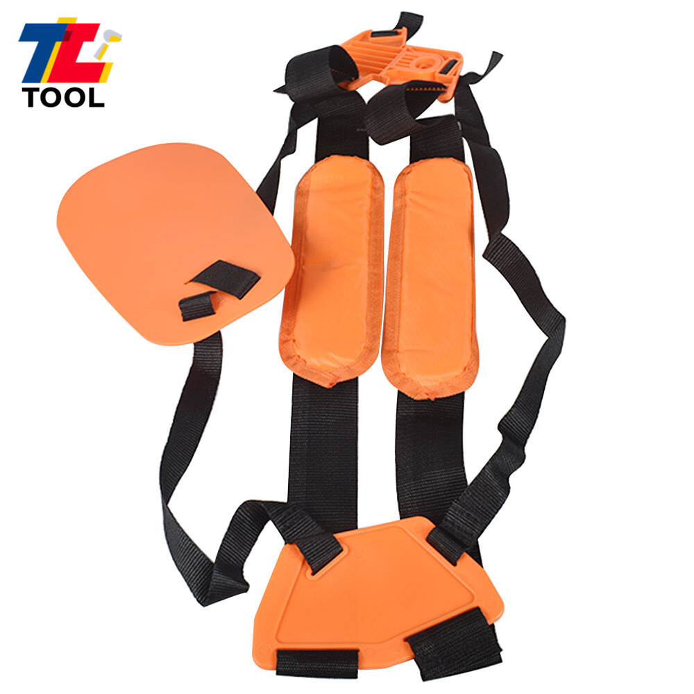 Double shoulder Strap For Echo Universal Trimmer Harness Brush Cutter Orange