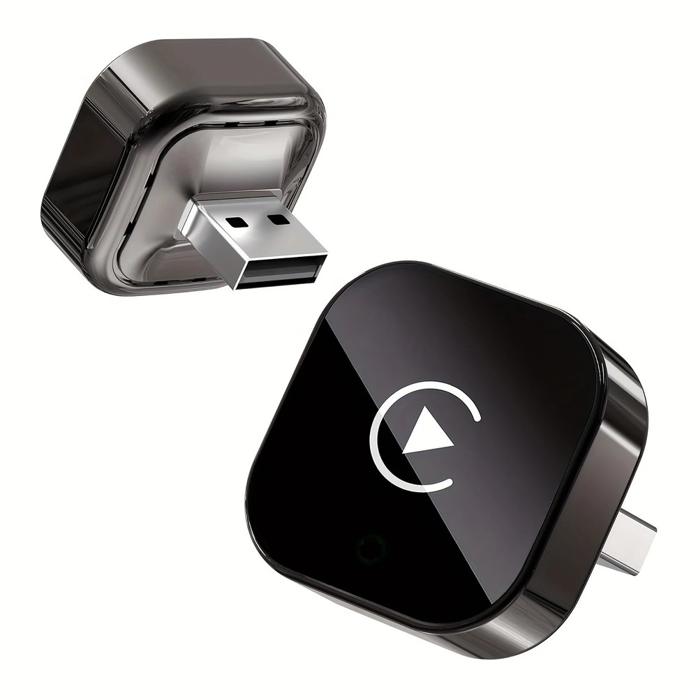 2-in-1 Wireless CarPlay Android Auto Adapter for iPhone Android with USB/USB-C