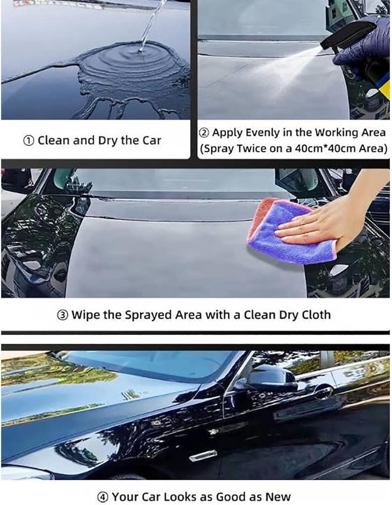 Advanced Car Quick-Acting Coating Agent Spray, Car Coating Spray, Quick Effect