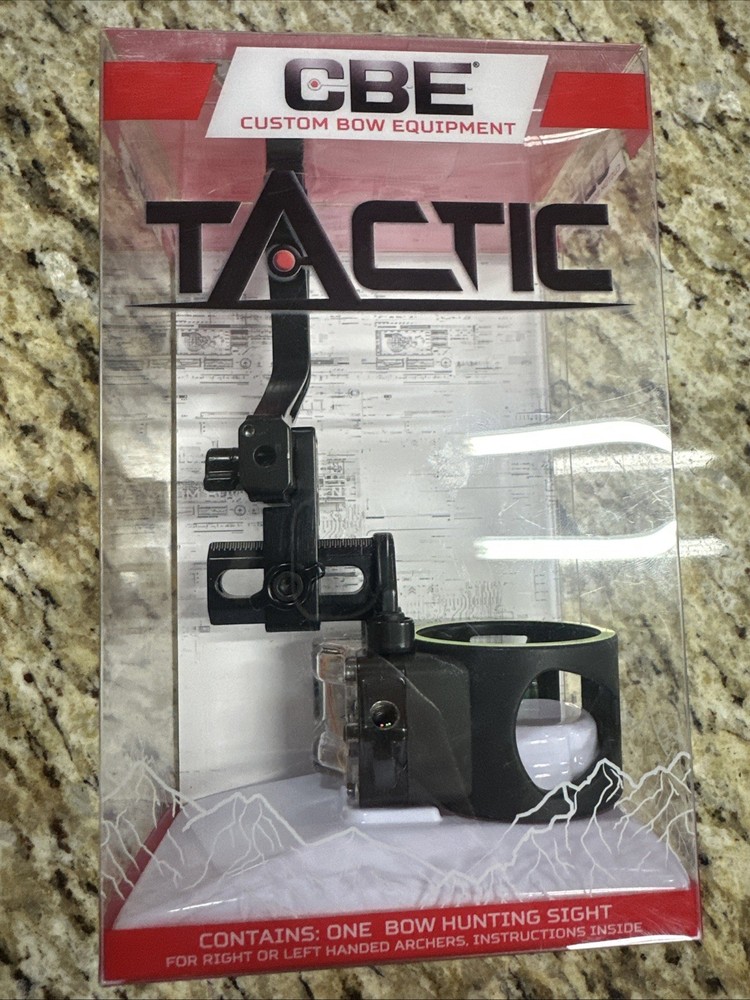 CBE TACTIC bow sight .019 PIN  fixed 3 pin