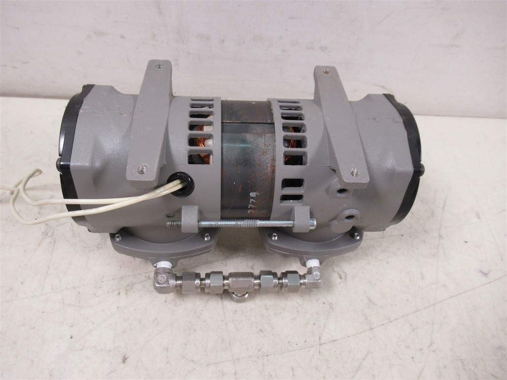 Thomas 2107CA20 C Motor Compressor / Vacuum Pump Dual Head Unit