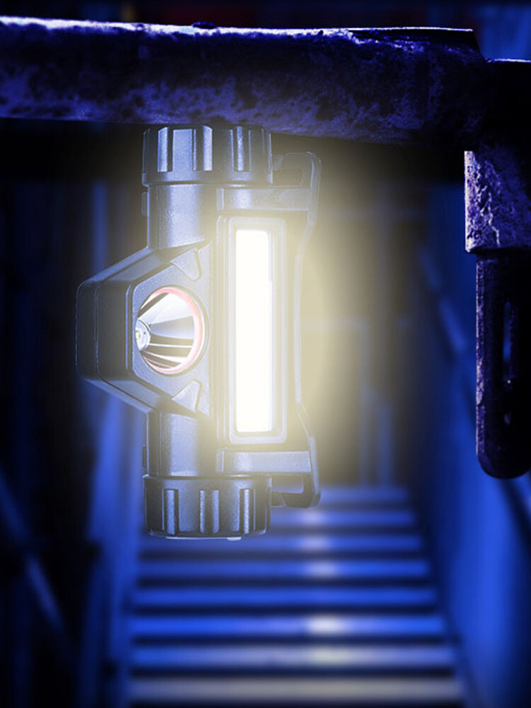 Automatic Dimming Headlight For Welding Helmet USB Charging 2-Purpose Light New