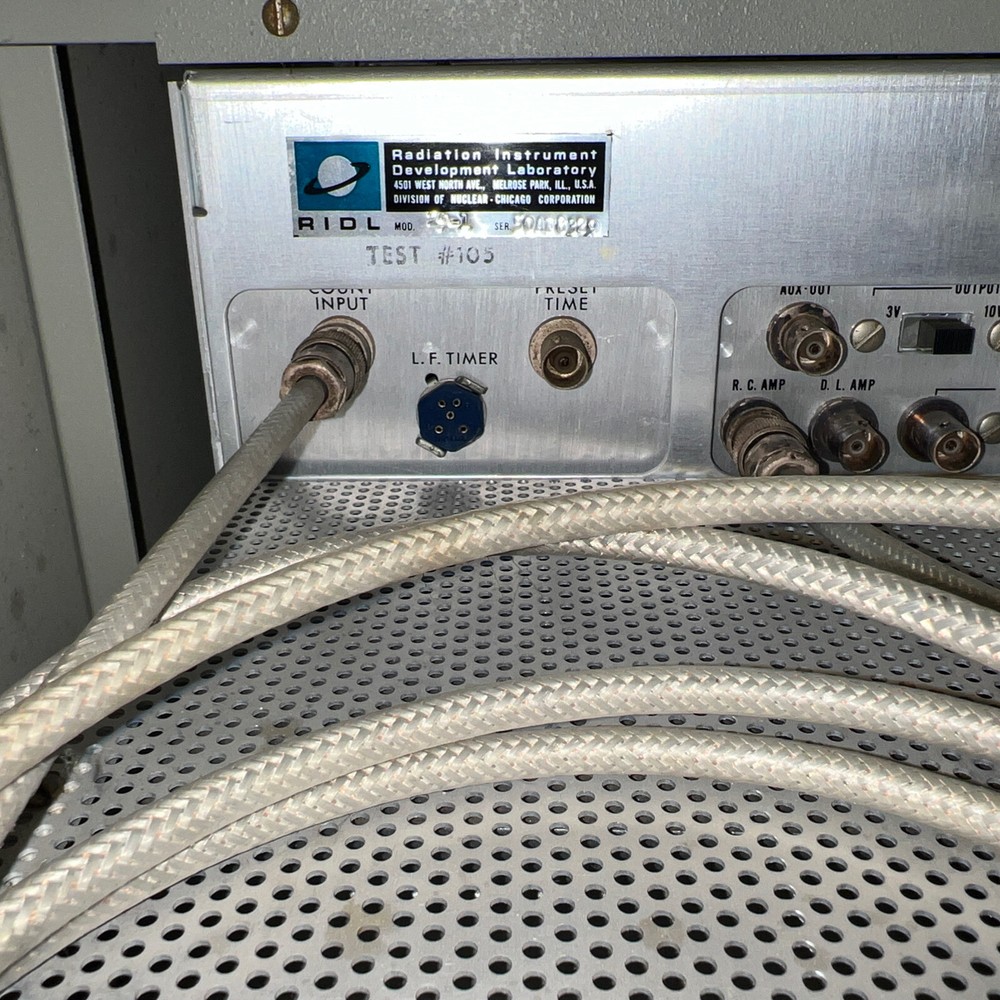 RIDL Radiation Instrument Development Laboratory Model 29-1 With Detector