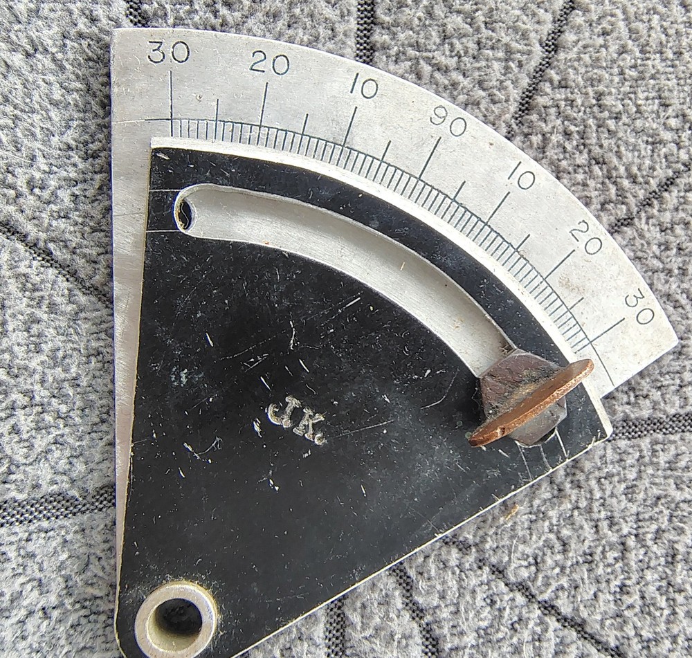 🗽VINTAGE PROTRACTOR LAYOUT TOOL MACHINIST/TOOLMAKER