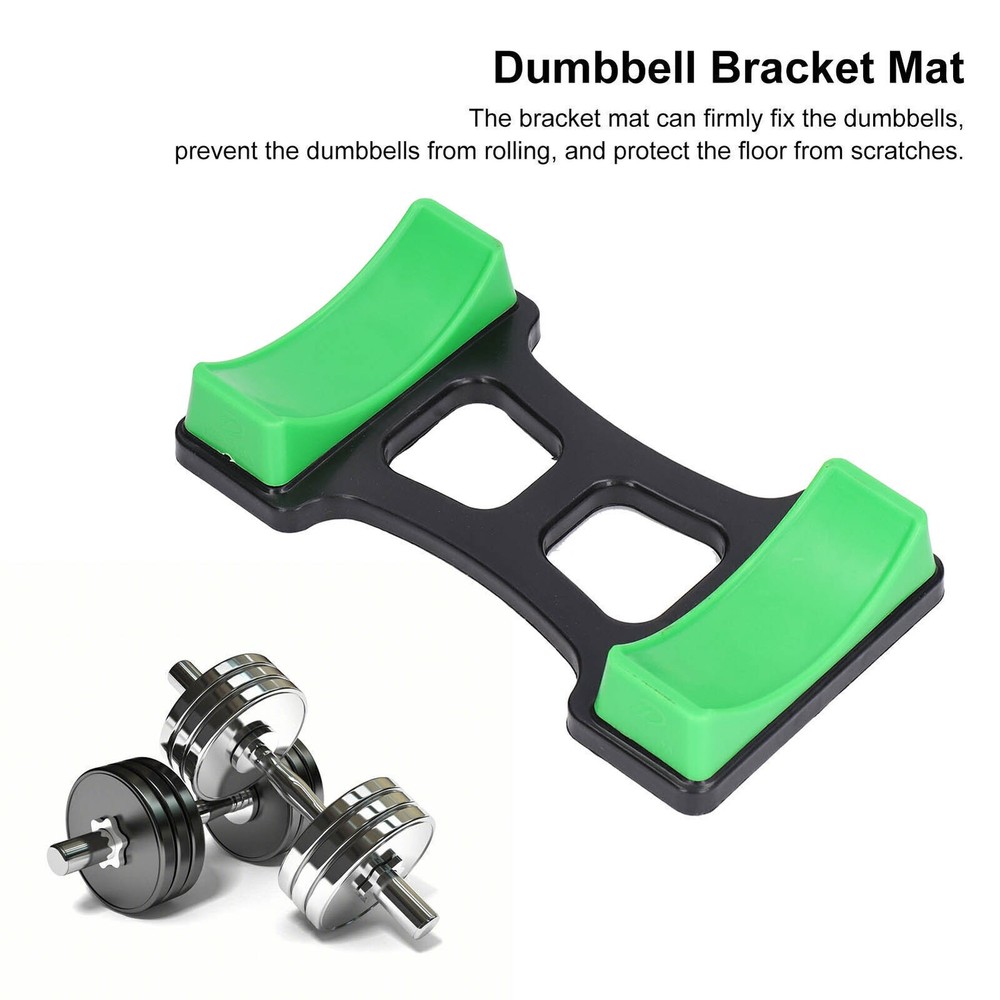 Dumbbell Bracket Mat Placement Rack Plastic Floor Protection Dumbbell Holder Sto