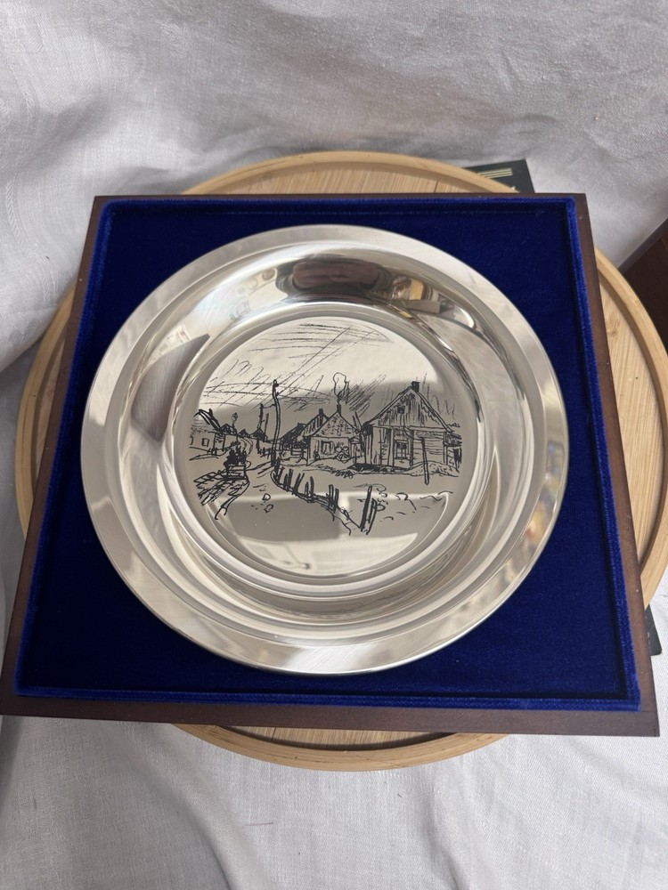 Franklin Mint Silver AY jackson Charlevoix  Plate