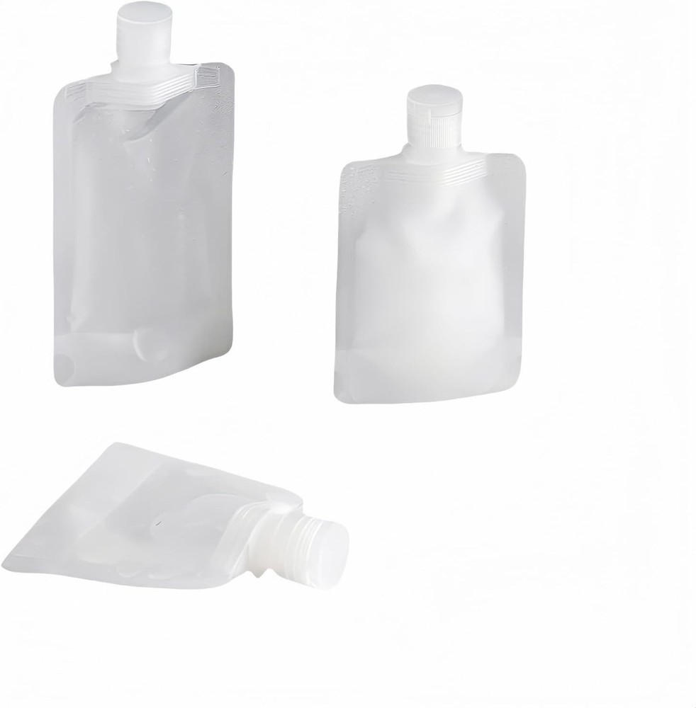 5 PCS Refillable Containers for Lotion, Shampoo, Cream