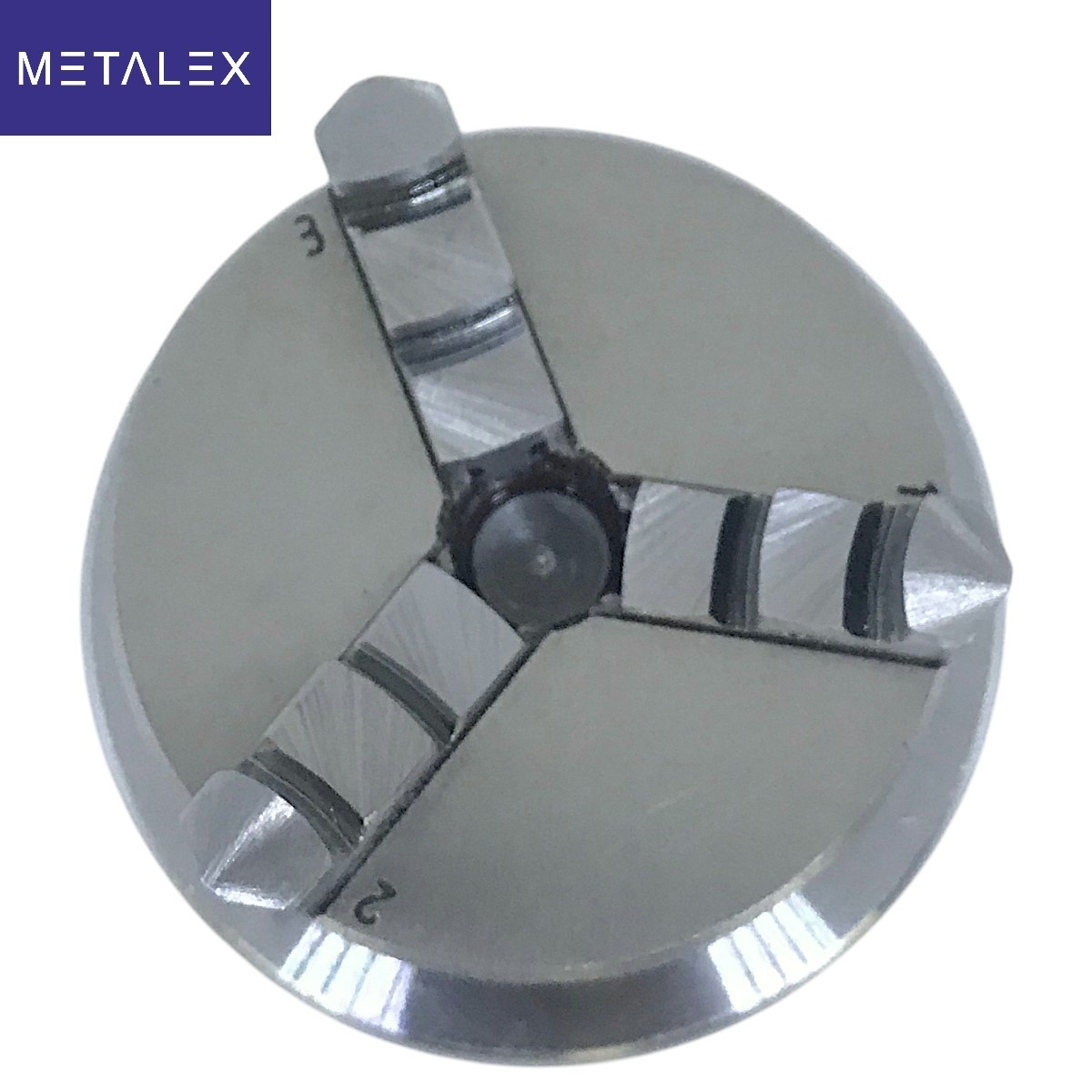 New Rotary Table Horizontal Vertical With 65mm 3 Jaw Lathe Chuck Backplate USA