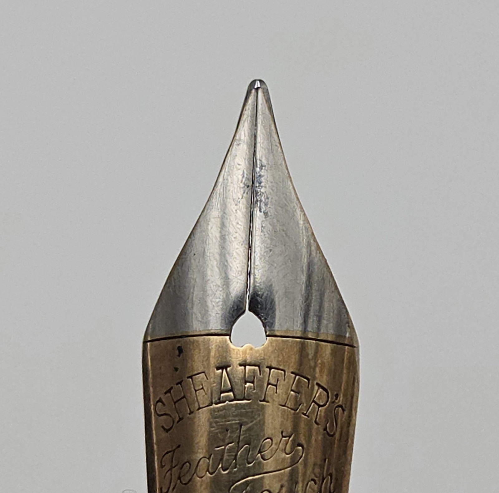 Vintage Replacement Sheaffer's 2 Tone 14k Gold #5 Feather Touch Fountain Pen Nib