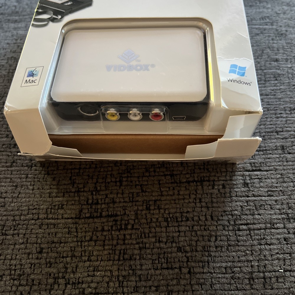 VIDBOX Video Conversion Suite for Mac and PC Analog to Digital Transfer OPEN BOX