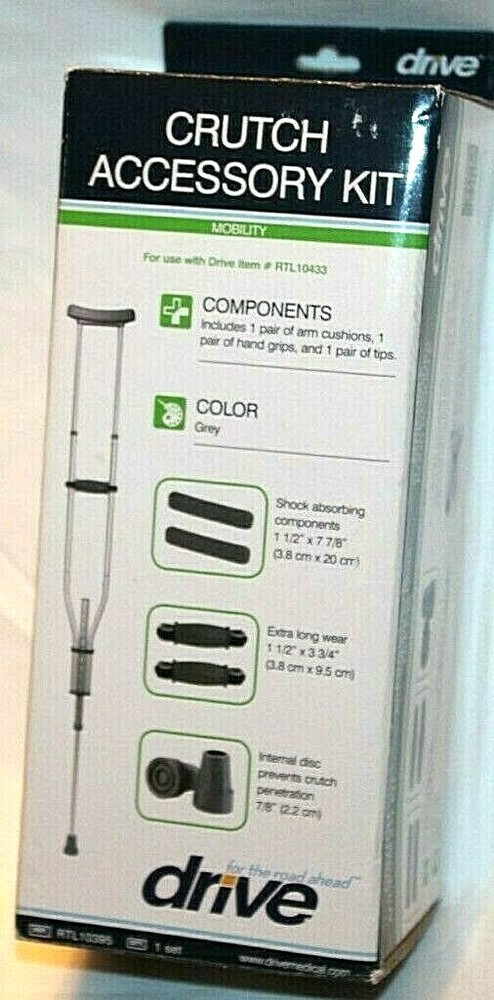 Drive Crutch Accessory Kit - Grey
