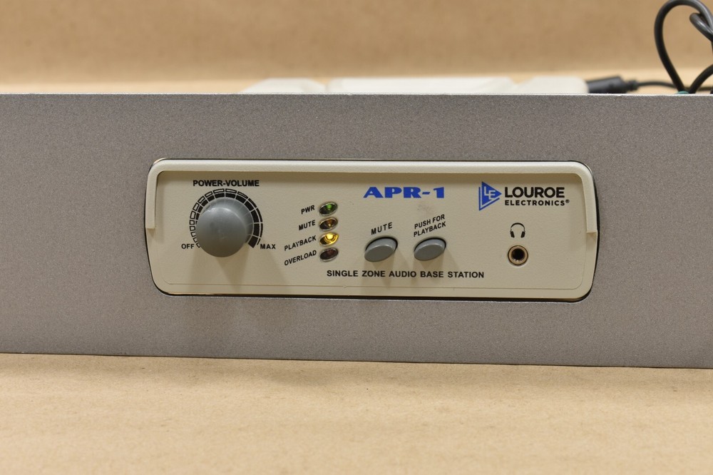Louroe LE-146 APR-1 Single Zone Audio Base Station