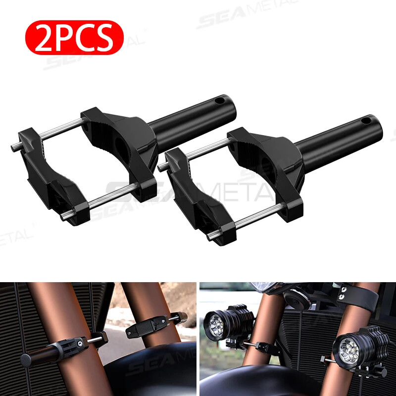 Mount Bracket for Motorcycle Bumper Modified Headlight Stand Extension Bracket