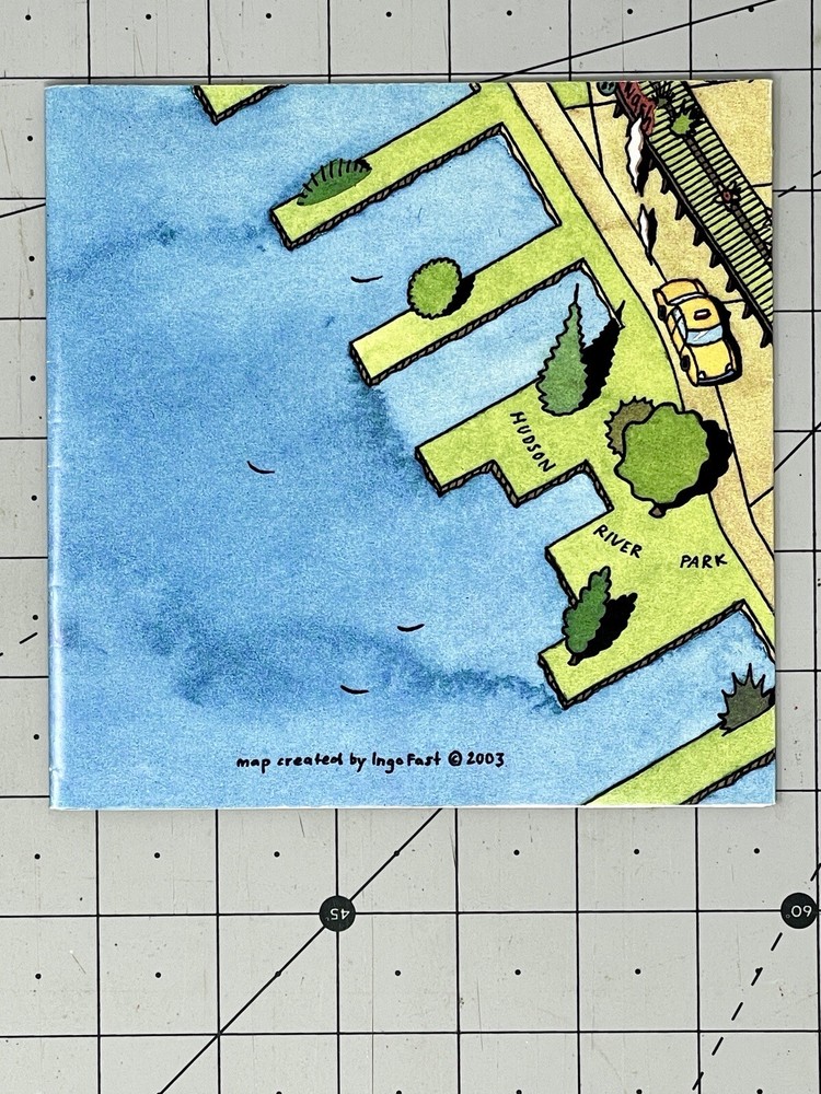 NYC High Line District Map 2003 By Ingo Fast