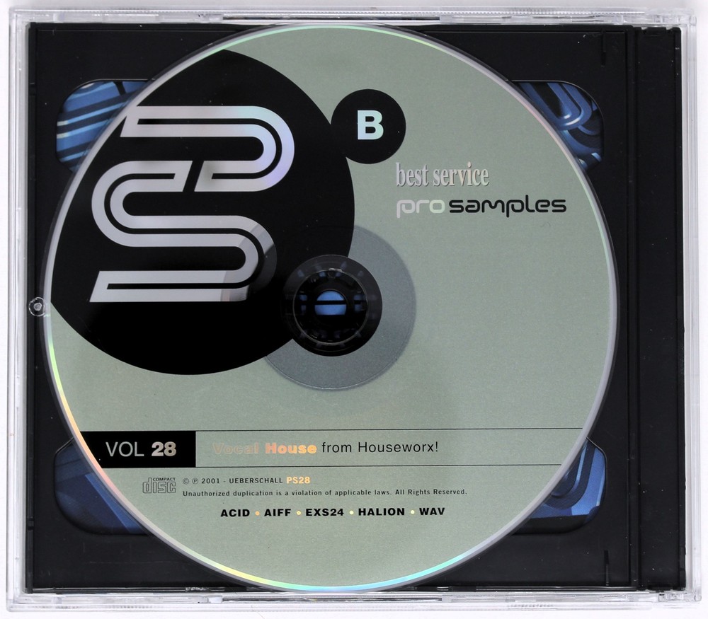 Best Service Pro Samples 28 Vocal House Sample/Sound Library/Sampling CD