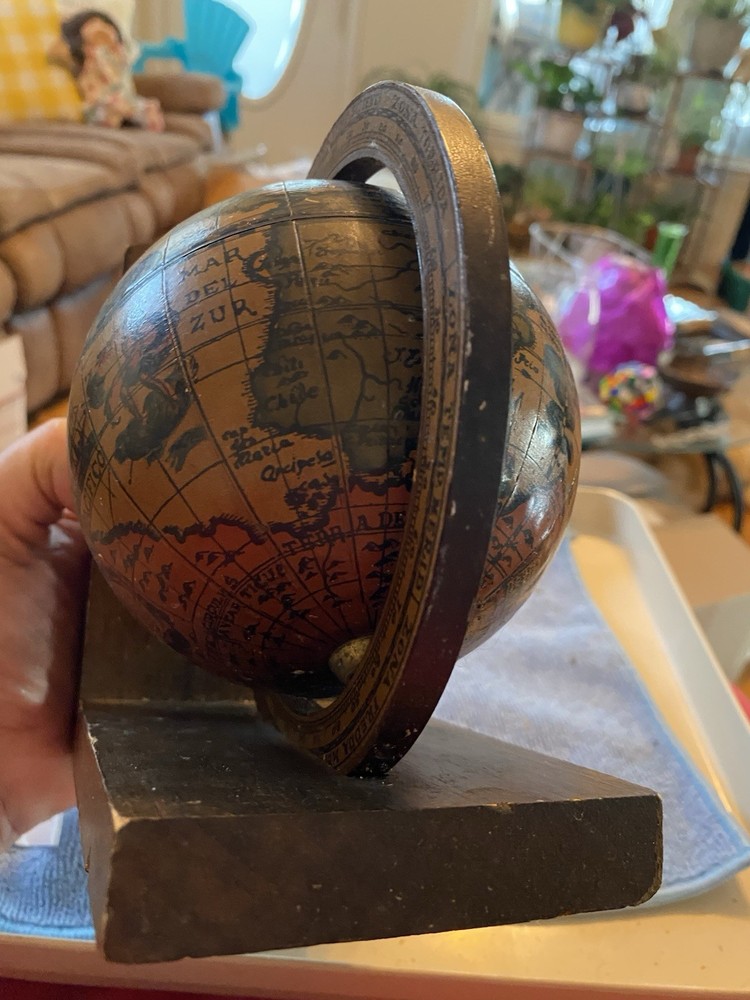 Antique Hand Made Globe. Circa 1900-1930
