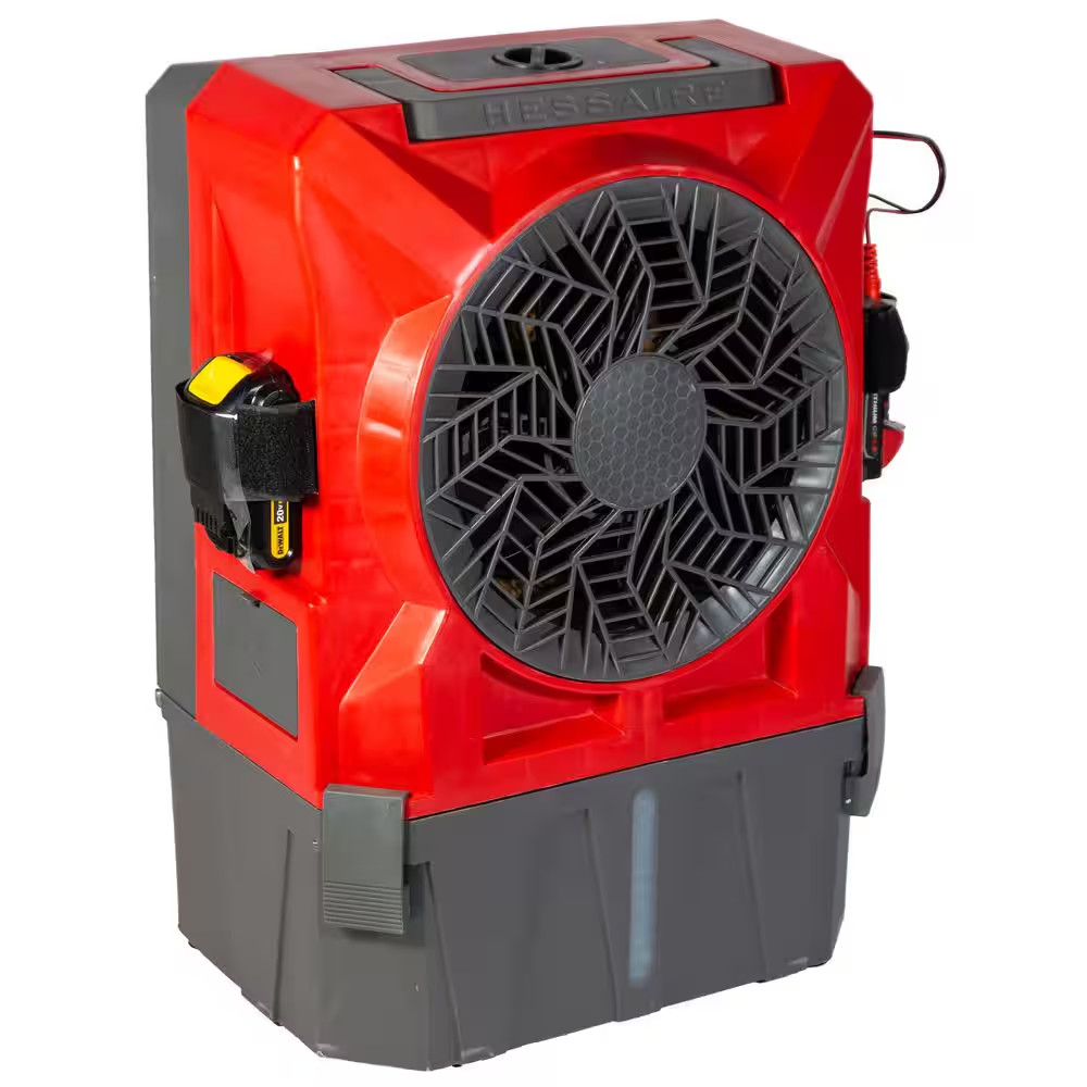 Universal 18-Volt Battery Powered 900 CFM Variable Speed Portable Evaporative Co