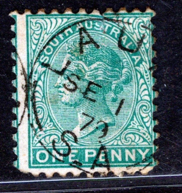 Centsational Century Club EFO South Australia SN AU-SA 64 - 1876 - 1p - Misperf