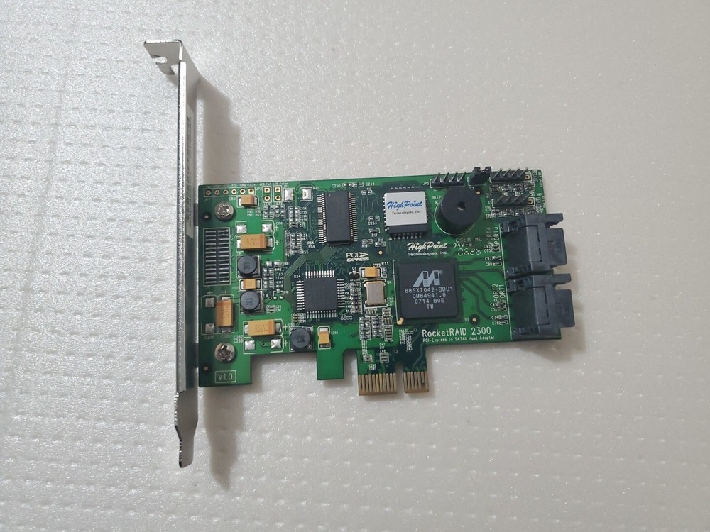 HighPoint RocketRAID 2300 PCI Express to SATA II Controller Card Host Adapter