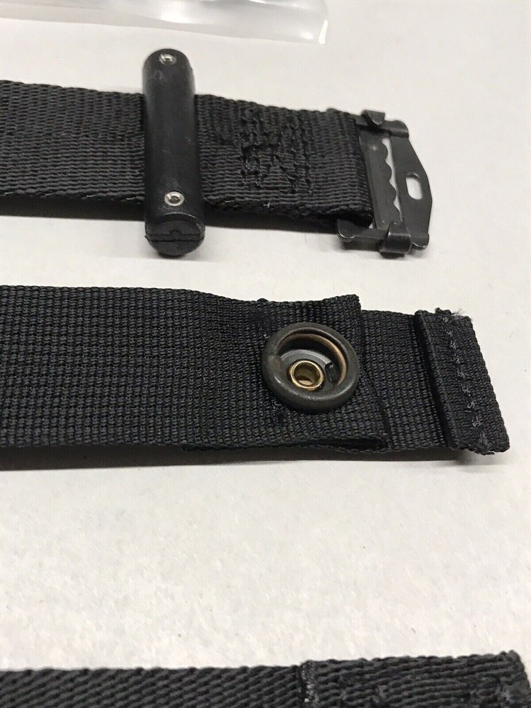 GENTEX Integrated Chin / Nape Strap Conversion / Modification Kit Gray USGI NIB