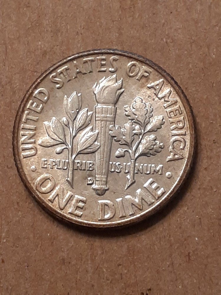 1955 D ROOSEVELT DIME