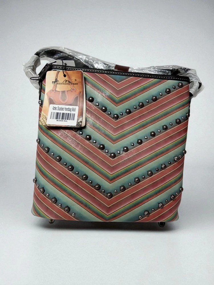 Montana west Aztec Studded Hanbag Multi