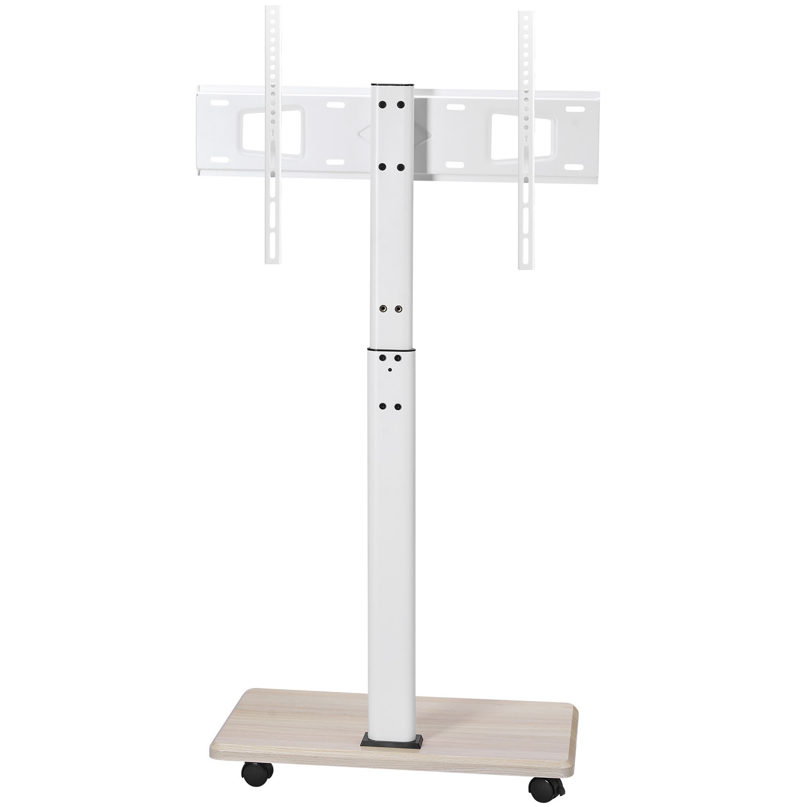 Rolling TV Stand Mobile TV Cart Holds Up to 99 lbs for 32-70 Inch Screens
