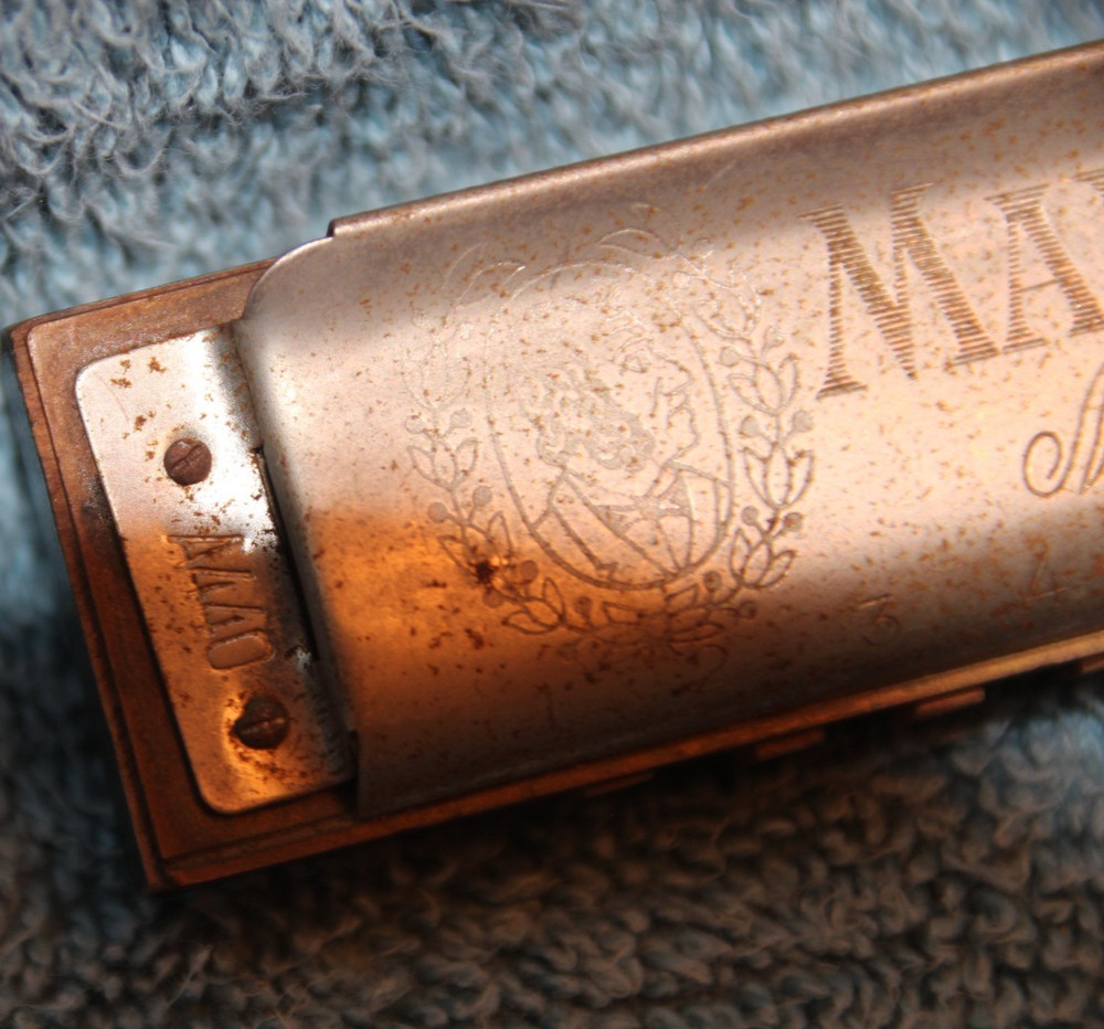 Vintage HOHNER Marine Band Harmonica No Case