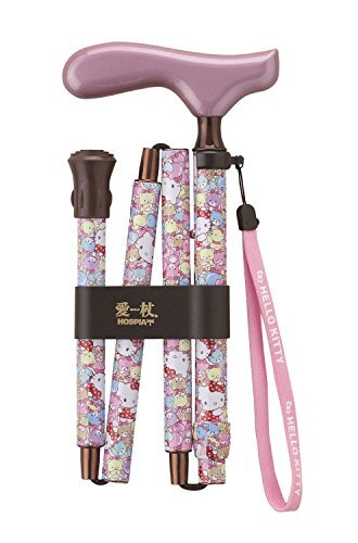 Love Cane HK-21 Hello Kitty Pink Folding Adaptation Height 150-170cm