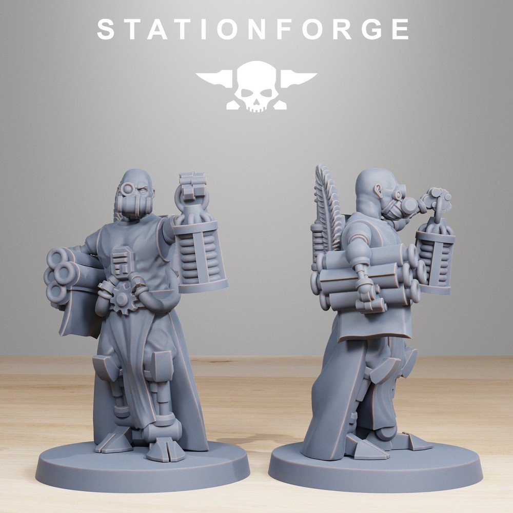 Scavenger Vicars x10, Priests, Tech Adept, Mech Division, Stationforge