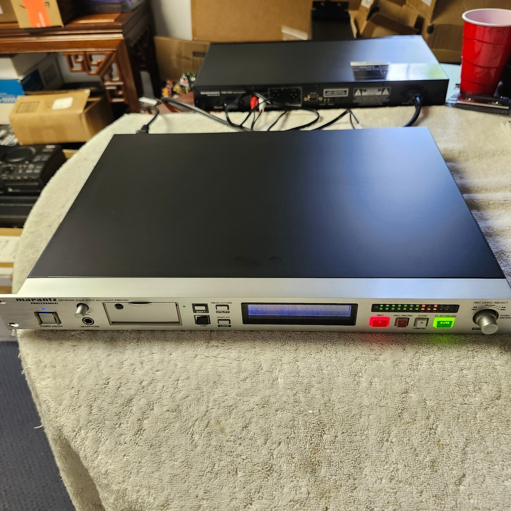 Mint Marantz PMD580 Balanced XLR AES Digital Networked Solid State Recorder